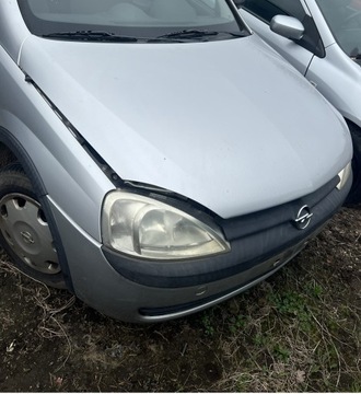 KAPOTA KRYT MOTORU OPEL CORSA C STŘÍBRNÁ Z157