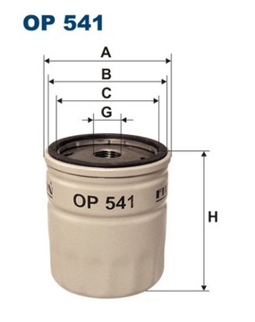 FILTRON OP541- FILTR OLEJE
