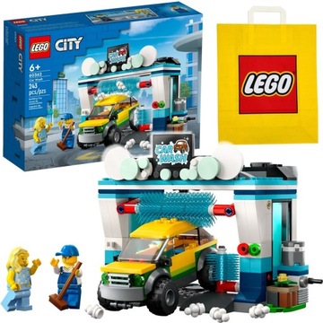 LEGO City 60362 Myjnia samochodowa - Klocki dla chłopca 6+