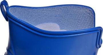 БОТИНКИ ЖЕНСКИЕ РЕЗИНОВЫЕ ПОЛЬСКИЕ синие 41