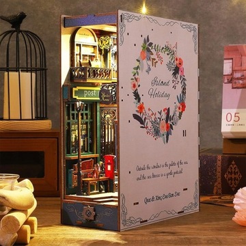 Деревянные подставки для книг 3D-пазлы