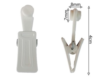 ŻABKI DO SZYNY SUFITOWEJ PCV RUCHOMA ROLKA 100SZT