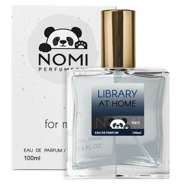 NOMI Perfumetki MĘSKIE LIBRARY AT HOME 100ml EDP