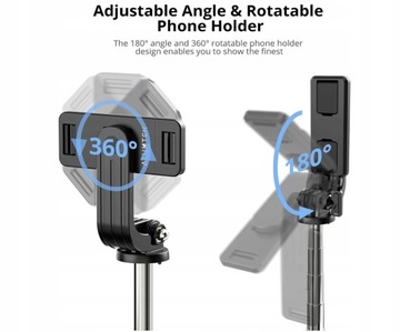 KIJ DO SELFIE ATUMTEK SELFIE STICK STATYW TRIPOD ATSS065