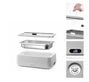 UNIQ Электрообогреватель HENDI белый 220-240В/700Вт 607х402х(В)245мм