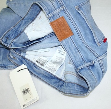 Levi's 711 jeansy damskie 188810550 rurki oryg. nowa kol. Levis - W31/L32
