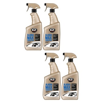 4x K2 Alaska 700ml ODMRAŻACZ DO SZYB SAMOCHODOWYCH
