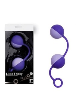 ДВОЙНЫЕ ГЛАДКИЕ ШАРИКИ ГЕЙШИ МАЛЕНЬКИЙ ИСКУСНЫЙ СИЛИКОН