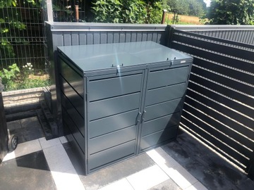 КОРПУС, МУСОРНЫЙ БАК 120Л x 3