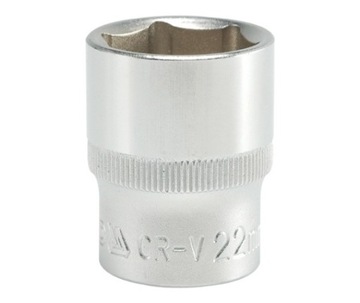 YATO NASADKA 22MM 1/2 - 6-KĄTNA KRÓTKA YT-1215