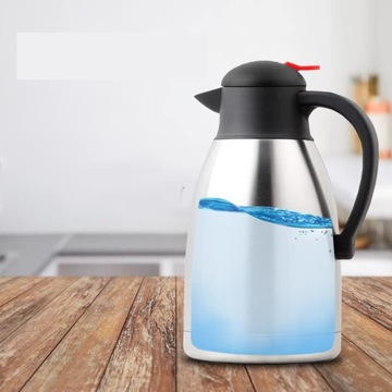 Термос 2 литра, изолированный кофейник Чай