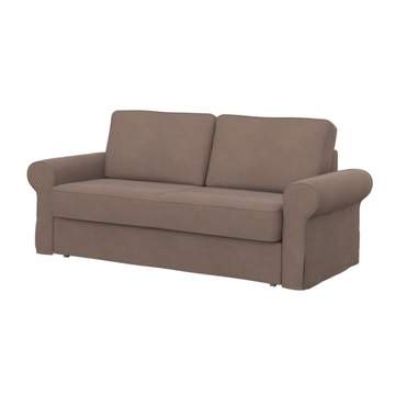 BACKABRO Pokrycie sofy 3 os, Velvet Brown