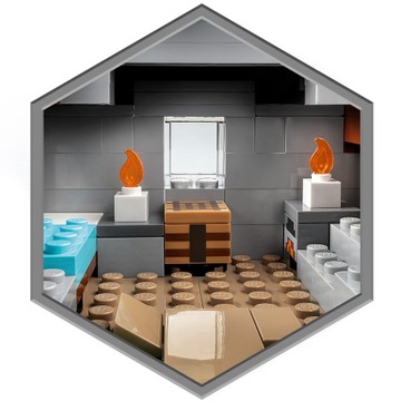 LEGO - MINECRAFT - ЗАБРОШЕННАЯ ДЕРЕВНЯ - 21190