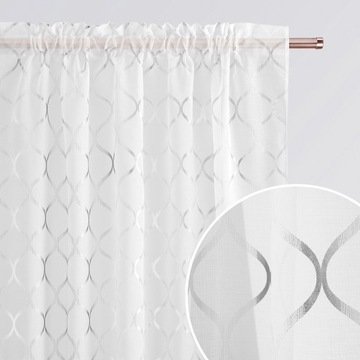 Готовые шторы для гостиной, современные шторы на ленте-лягушке, 140х250 Выкройки