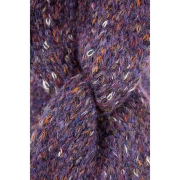 Теплый женский ободок из смесовой шерсти Веселый меланж cz23428-5