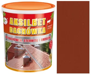 AKSILBET DACHÓWKA FARBA DO DACHU 5L CEGLASTY 8004