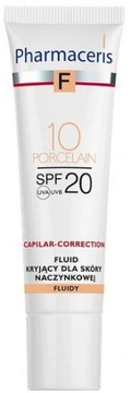 PHARMACERIS F fluid kryjący SPF20 porcelain 30 ml