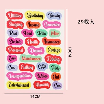 Loose-Leaf Notebook Handwritten Labels Indicate White And Blue Color