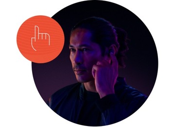 Denon PerL Pro Bezprzewodowe słuchawki douszne