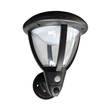 Oprawa elewacyjna LAMPA solarna czujnik IP44 SOE-3