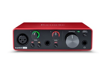 Аудиоинтерфейс Focusrite Scarlett Solo 3-го поколения