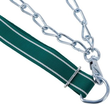 Перевязка с ошейником для молодняка бычков 150х5см с ячейкой