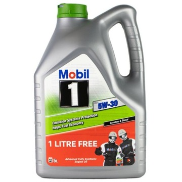 СИНТЕТИЧЕСКОЕ МАСЛО MOBIL 1 5W30 ESP FORMULA 5л