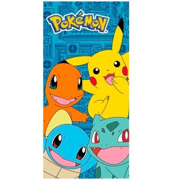 Pokemon Pikachu ręcznik 70x140 bawełna 578