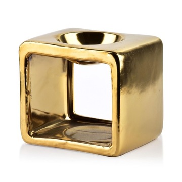 KOMINEK ZAPACHOWY DO OLEJKÓW PODGRZEWACZY AROMATERAPII WOSKÓW ZŁOTY GLAMOUR