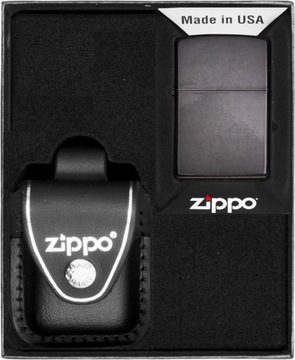 Zestaw ZIPPO BLACK ICE prezentowy*nr3