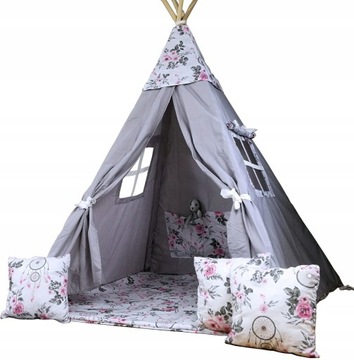 TIPI namiot 2 okna WIGWAM TEEPEE stabilizator