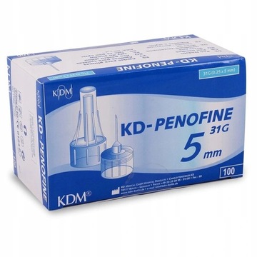 IGŁY DO PENÓW 31G 0,25x5mm 100szt WSZYSTKIE PENY