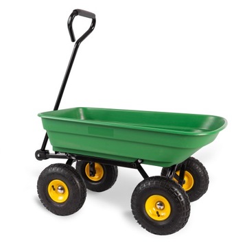 Садовая транспортная тележка тачка самосвальный прицеп 3в1 200кг