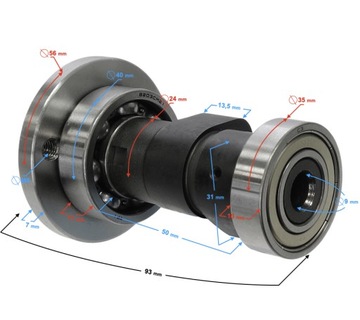 Распредвал ДБ250 МЗК