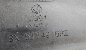 FIAT PANDA II PODBĚH LEVÉ PŘEDNÍ 51749682