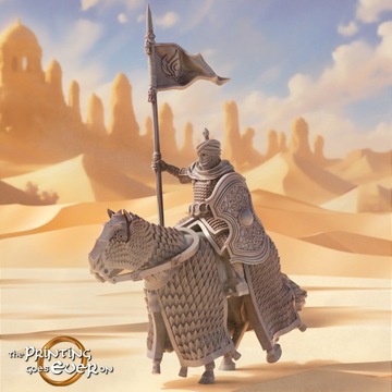 Cataphract Banner Bearer The Printing Goes Ever On