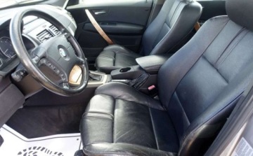 BMW X3 E83 3.0 d 204KM 2004 BMW X3 3.0d 204KM 4x4 Skora Navi Automat uszkodzona skrzynia 3.0 Diesel, zdjęcie 6