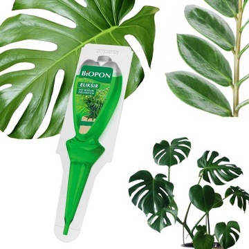 APLIKATOR BIOPON ELIKSIR NAWÓZ DO ROŚLIN ZIELONYCH HODOWANYCH W DOMU 40 ML
