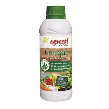 KONOPIE STYMUFLOR-K STYMULATOR WZROSTU ROŚLIN 1L ODŻYWIA I WZMACNIA ROŚLINY