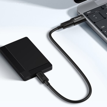 PRZEJŚCIÓWKA USB C NA USB 3.1 BASEUS ADAPTER KONWERTER OTG 10Gb/s 2,4A