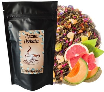 ZIELONE SNY - herbata zielona GREJPFRUT MELON 50 g
