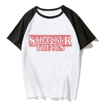 Koszulka Stranger Things Krótkie rękawy z nadrukiem anime 3D