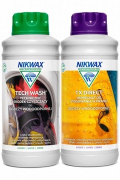 Zestaw Nikwax Twin Tech Wash/tx Direct Wash in 2 X 1 L