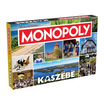 Monopoly KASZUBY Winning Moves Gra planszowa
