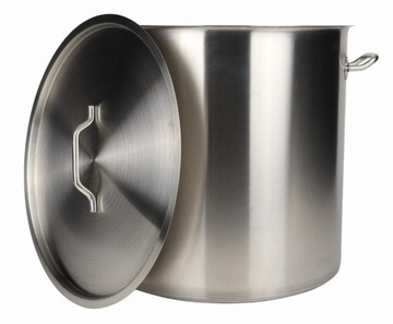 Garnek Gastronomiczny 25 l STALOWY 32 cm WYSOKI