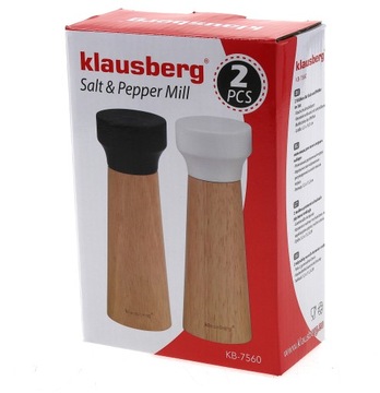 MŁYNEK DO PIEPRZU i SOLI ręczny młynki ZESTAW