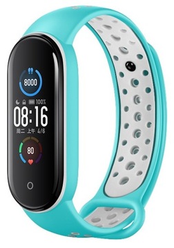 PASEK OPASKA do XIAOMI MI BAND 5/6 21 MEGA KOLORÓW
