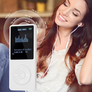 МУЗЫКАЛЬНЫЙ MP3-ПЛЕЕР ТОНКИЙ BLUETOOTH 16 ГБ FM КАЧЕСТВО ЗВУКА БЕЗ ПОТЕРЬ