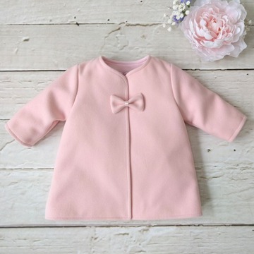 płaszczyk dziewczęcy różowy GABI roz 74