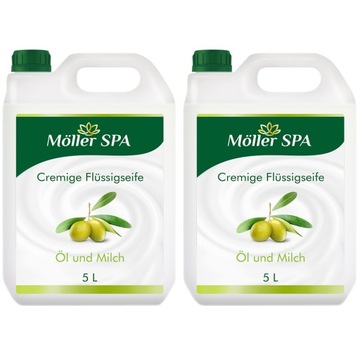 KREMOWE MYDŁO W PŁYNIE MLEKO & OLIWA 2 x 5L = 10L